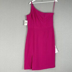 Dress The Population Womens Dress Large Pink Alexandra Cocktail Wedding Guest